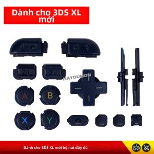 Bộ Nút 5 Màu ABXY L R ZL ZR Dành Cho Máy Chơi Game New 3DS XL LL Phụ Kiện Thay Thế Sửa Chữa Chất Liệu Acrylonitrile Butadiene Styrene (ABS)