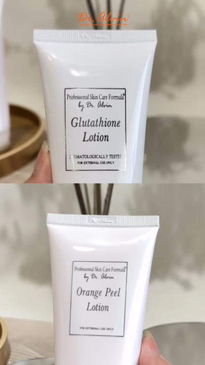 glutathione lotion dr alvin Dr Alvin Orange Peel Lotion 120ml