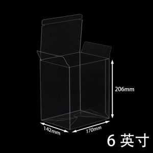 Clear Pop Display Case Compatible with 4" Inch Funko Pop Vinyl FiguresHeavy Duty Display Box with Protective Film Locking Tab