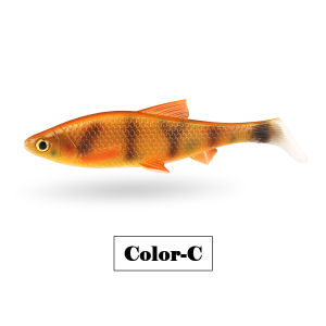 Spinpoler 3D Swimbait Soft Fishing Lure With Stinger Rig Hook Sinker Weight Set Bass Pike Trout Zander Big Game Fishing Tackle