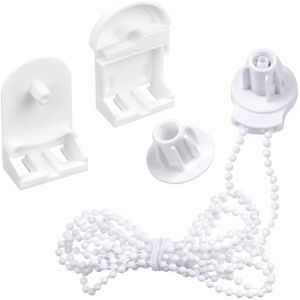 25MM Roller Blind Assembly Kit 3-meter Beaded Chain Curtains Plastic Chain Positioning Tools With 240 Degrees Rotation Speed Kit