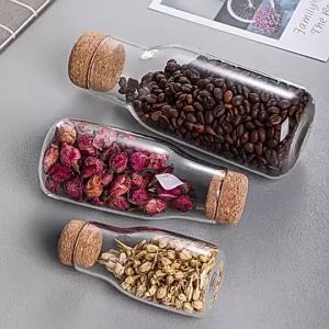 Sealed Food Grade Glass Storage Jar