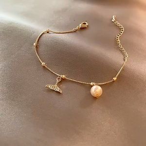 Top Quality Adjustable 18k Gold Stainless Steel Heart Butterfly Bracelet Women Fashion Eyes Chain Bracelet Jewelry For Gift