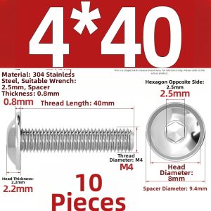 TIANZHUOJINSHU | Stainless Steel Hex Head Screws