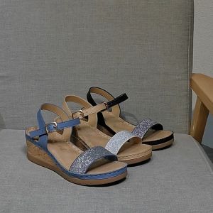 Sandal đế xuồng đính đá BIG SIZE _ HÀNG CÓ SẴN (Size 40➡️41)