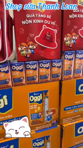 (HSD T7-2026) (Kèm Quà + Có Thẻ) Thùng 48 Hộp Sữa Bột Pha Sẵn Vitadairy Oggi 110ml Phát Triển Toàn Diện Hương Vani.