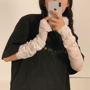 FED Fashion Lace Oversleeve