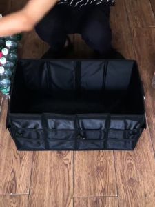 Car Trunk Organizer Eco-Friendly Super Strong & Durable Collapsible Cargo Storage Box For Auto Trucks SUV Trunk Box