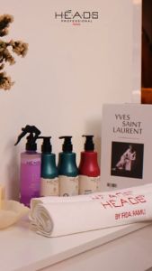 Heads Professional Paris Shampoo Scalp Scrub Hair Tonic Serum Treatment