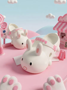 ECAC | Cute Rabbit Design Childrens Sandals