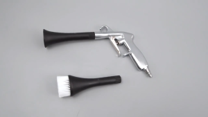 High Pressure Dry Dust Cleaning Tools Powerful Blow Dry Cleaning Car Interior Accessories with Brush