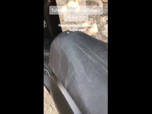 Sarung Jok Motor Langsung Pakai: Pelindung Jok Motor Bozman Parasut Anti Air Anti Ribet