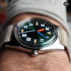 Đồng Hồ Cơ Lên Dây Cót Bằng Tay PHANTOM 7120 Dành Cho Nam 36mm Retro Business Classic Dây Da Đơn Giản Đồng Hồ Cặp Đôi