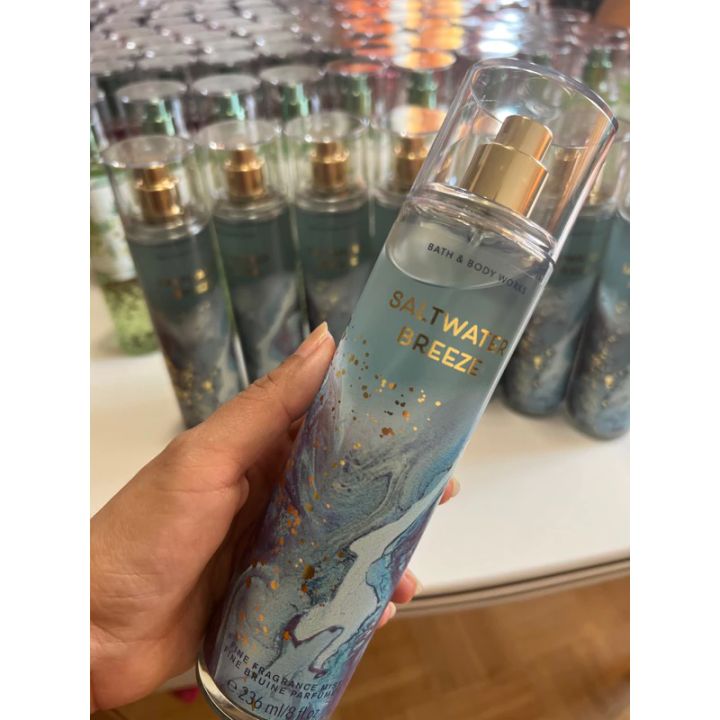 Bath and Body Works Saltwater Breeze Fragrance Mist 236ml (1pc