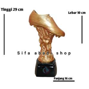 Piala Sepatu Emas / Trophy Sepatu Emas Unik Aesthetic Murah
