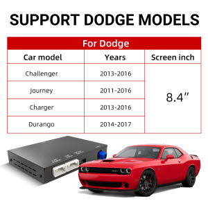 Ezonetronics | Ezonetronics Wireless CarPlay Android Auto Retrofit Kit Decoder Box for 2011-2017 Dodge Challenger Journey Charger Durango
