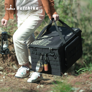 Difeiker Tactical Storage Bag Outdoor Camping Foldable Box Large Capacity Utensils Seasoning Tools Barbecue Pot