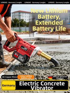 LONGKE | High Power Handheld Lithium Battery Vibrator