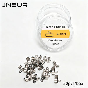 JNSUR Dental Sectional Matrix Bands M4 Split Type Perforated Anterior & Molar Forming System Restorative Dentistry Materials