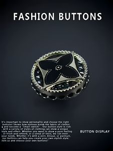 Nút Len Đen Tròn Cao Cấp Kiểu Dáng Nhỏ Sang Trọng Quần Áo Vest Thời Trang Toàn Bộ Phụ Kiện May Vá DIY Từ Trung Quốc Đại Lục