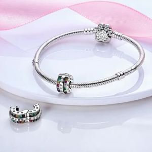 Hạt Charm Zircon Màu Sắc Dùng Cho Vòng Tay & Dây Chuyền 3mm Phụ Kiện Trang Sức Tự Làm Cao Cấp Dành Cho Nữ Kẹp Định Vị Và Cố Định Mặt Dây Chuyền