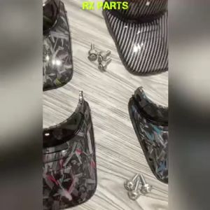 kepetan slebor buntut spakbor belakang yamaha rx king carbon