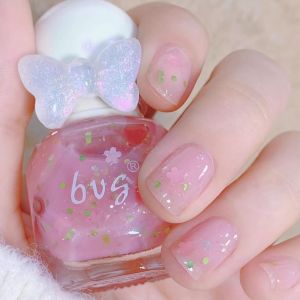 CHUBEISHI | Blue Long-lasting Peel-free Quick-drying Toe Nail Polish with Shimmer