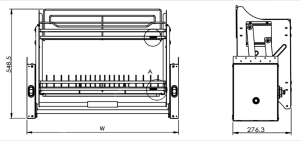 Giá bát đĩa di động nâng hạ Eurogold EUI160 inox201 mạ crom lắp âm tủ bếp trên rộng 600mm nhẹ nhàng