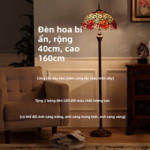 YIXUAN | Đèn Sàn Điều Khiển Từ Xa Retro Sáng Tạo