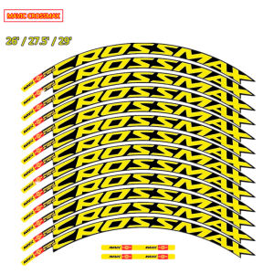 MAVIC CROSSMAX SL PRO MTB wheel sticker width 17mm PRO bicycle wheel decals bike stickers for two wheels decals MTB rim stickers