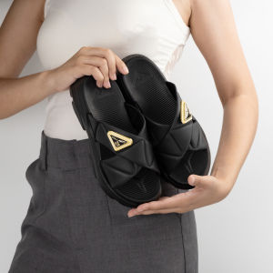 Marco Rocco รองเท้าถาดหนาแฟชั่น EVA ส้นหนา5ซม เพิ่มความสูงได้ แบบสวม กันน้ำ กันลื่น น้ำหนักเบา รองเท้าแตะแฟชั่นผู้หญิง รุ่นMR8022