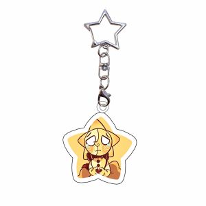 Bandai | FNAF Security Breach Moon Sun Series Acrylic Móc Khóa Phiên Bản Q Dễ Thương Mặt Dây Chuyền Ba Lô Anime Phụ Kiện Dành Cho Người Hâm Mộ Lễ Hội Quà Tặng