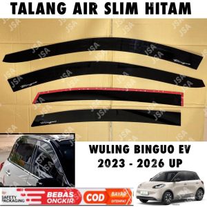 Talang Air Wuling Binguo Ev 2023 2024 2025 2026 Slim Hitam .