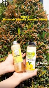 PAKET HEMAT Lemovita 250ml + Madu 250ml Murni honey syrup