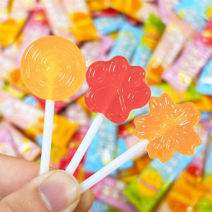 Flavored Lollipops Hard Candy Carrot Hawthorn Orange Flavor Fruit Candy Snacks Leisure Time Sweet Treats from Guangdong China