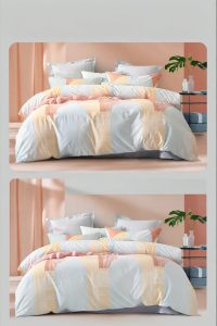 Mercury | Bộ Đồ Giường Cotton Cao Cấp 4 Món Phong Cách Scandinavia Đơn Giản Chất Lượng Cao Ấm Áp Mùa Thu Đông Đồ Dùng Giường Ngủ