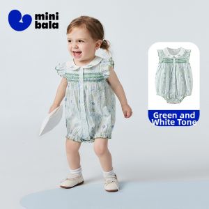 MINI BALA | Cotton Breathable Baby Romper Summer