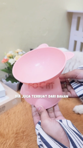 FOCAT Pet Bowl Neck Protection M92 Tempat Makan Hewan Peliharaan Kaki Tinggi / Pet Feeder