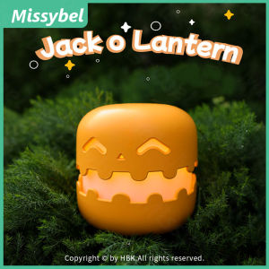 Halloween pumpkin smiling face night light Halloween decoration party indoor dining table decoration cute LED night light gift with timer function funny ornament atmosphere sleep light