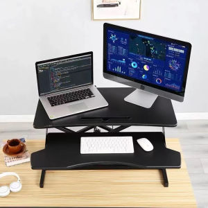 Adjustable Height Standing Desk Standing Computer Desk Single and Double Layer for Home Office Stand Up Desk Frame Adjustable Workbench - Lazada