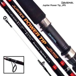 Joran Pancing Daiwa Jupiter Power Tip 562MS 165cm (6-14LB) Carbon Solid Original - Toms Fishing