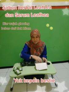 LEAFHEA Sabun wajah wanita pria LEAFHEA GLUTHA SOAP