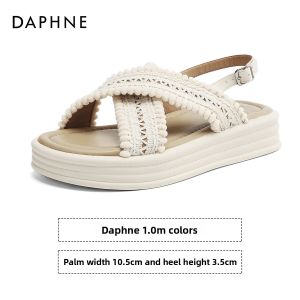 Daphne | Bohemian Thick Sole Summer Ethnic Womens Sandals