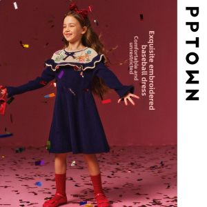 PPTOWN | Long Sleeve Winter Red Dress for New Year