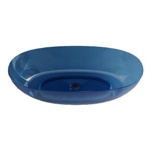 Colorful Crystal Artificial Stone and Resin Bathtub