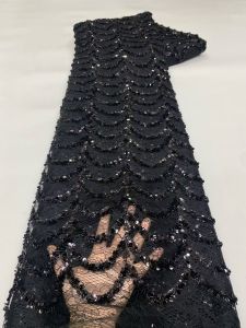 Vải Ren Đính Kim Tuyến Cao Cấp Châu Phi Dành Cho Cô Dâu Chất Liệu Lưới Thêu Cao Cấp Dành Cho Đám Cưới Nữ 5 Thước Thiết Kế Mới Nhất 2026