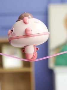 Balance pig Black Technology Tumbler Wire Walking Unicycle Robot Novelty Balance Gyro Strange Electric Toy