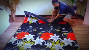 Kasur Busa Premium ROYALFOAM Motif Embos Empuk Anti Kempes Karpet Import