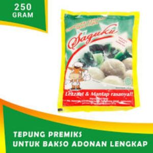Tepung bakso adonan lengkap Saguku 250gr