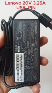 Adapter Notebook Lenovo  20V 3.25A หัว USB PIN 65W  Original แท้